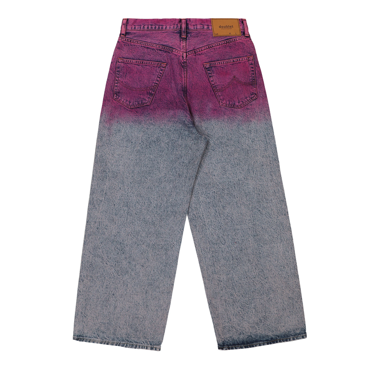 Anime Hand-Painting Denim Pants