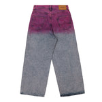 Doublet Anime Hand-Painting Denim Pants Pink Detail view 4 | Gate