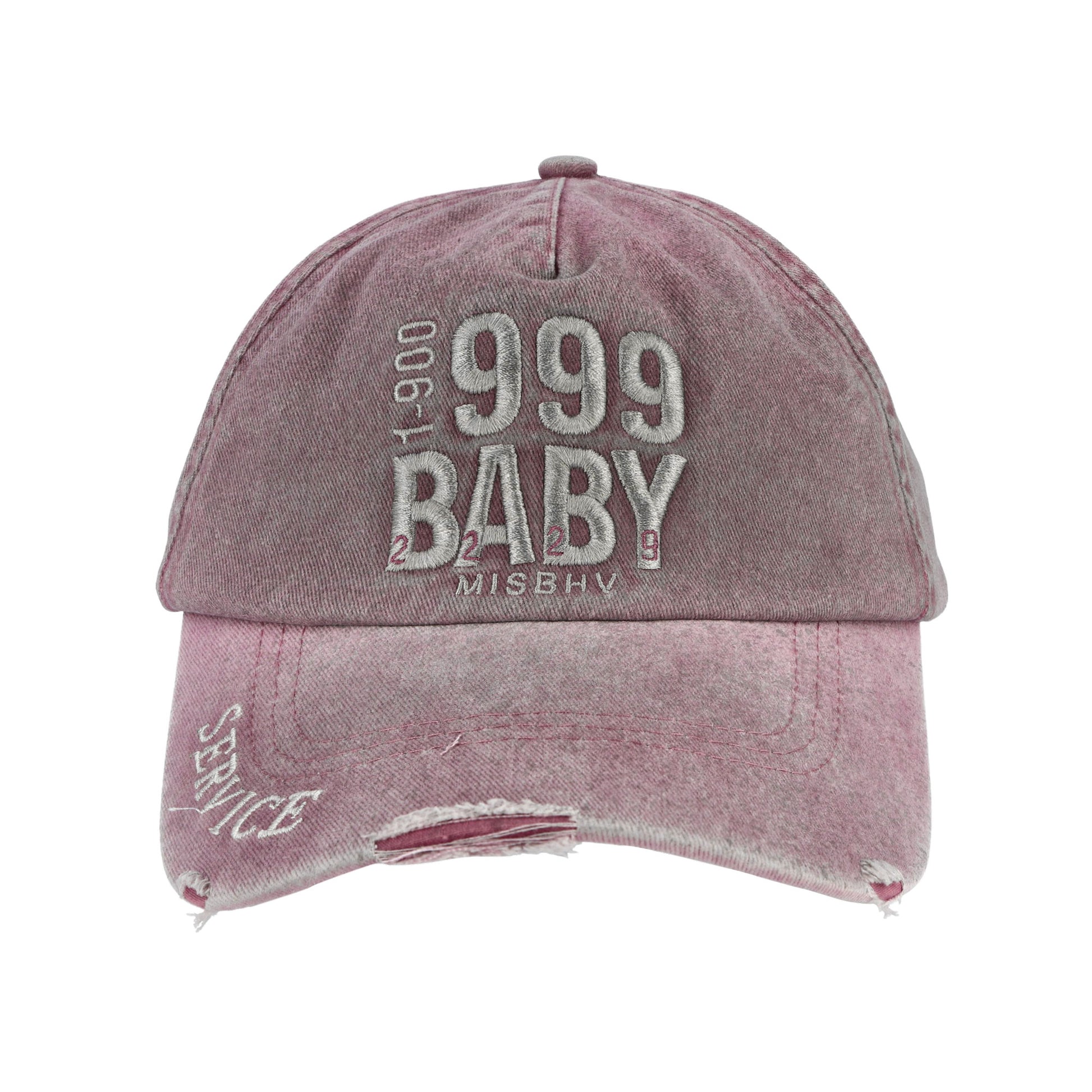 MISBHV 999 Baby Cap Dirt Blush Caps 260A502 Detail View 4 | GATE