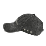 MISBHV Lost In Paradise Cap Washed Black Hats 260A505 Detail View 2 | GATE