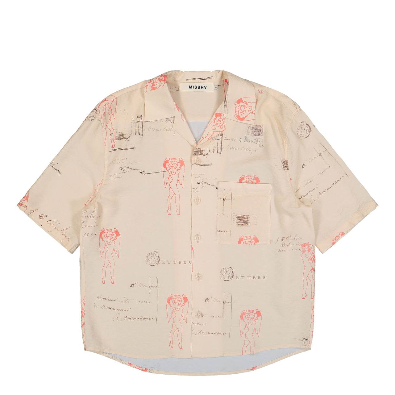 MISBHV Devil Postcard Shirt Multicolor Shirts 260M104 Detail View 1 | GATE