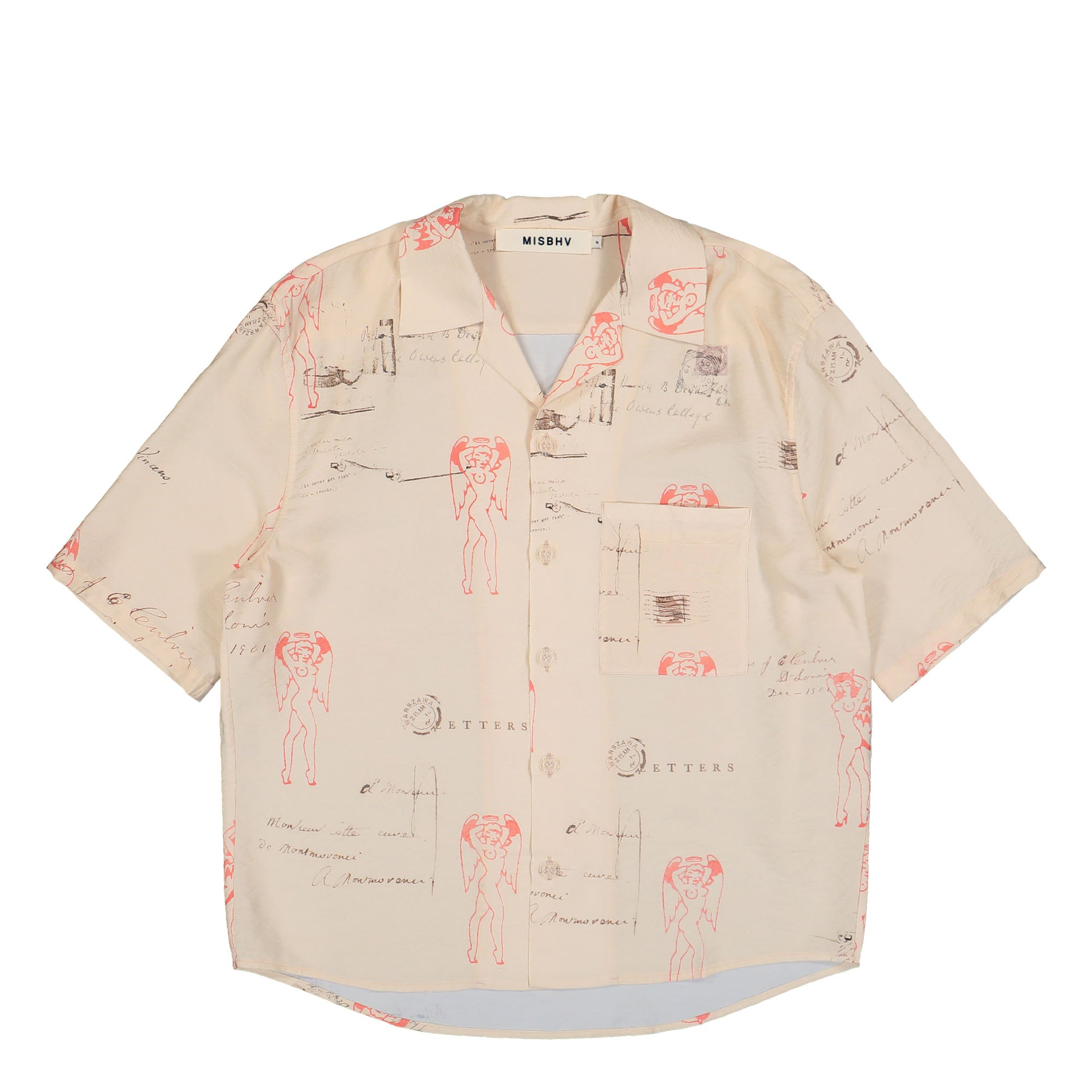 MISBHV Devil Postcard Shirt Multicolor Shirts 260M104 Detail View 1 | GATE