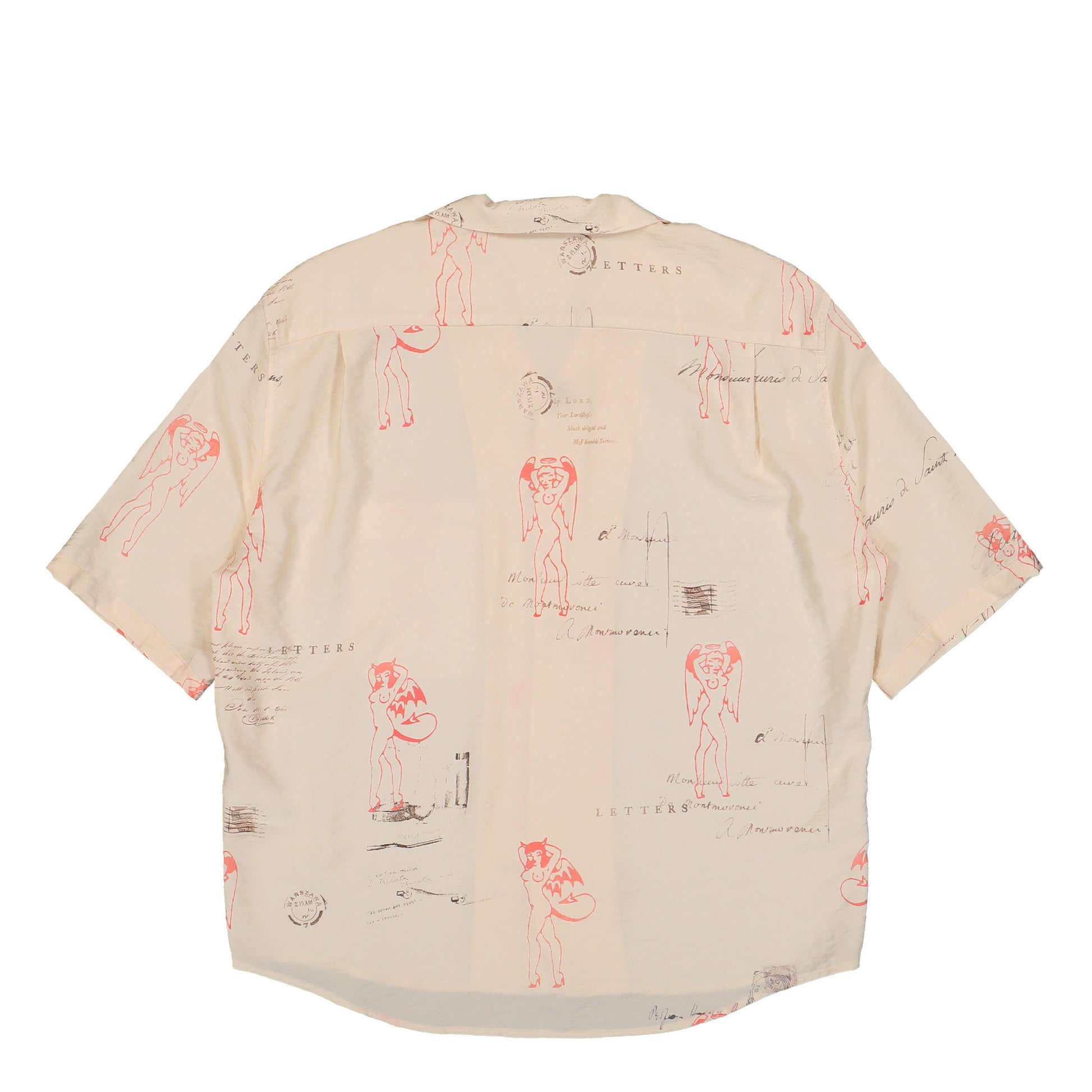 MISBHV Devil Postcard Shirt Multicolor Shirts 260M104 Detail View 2 | GATE