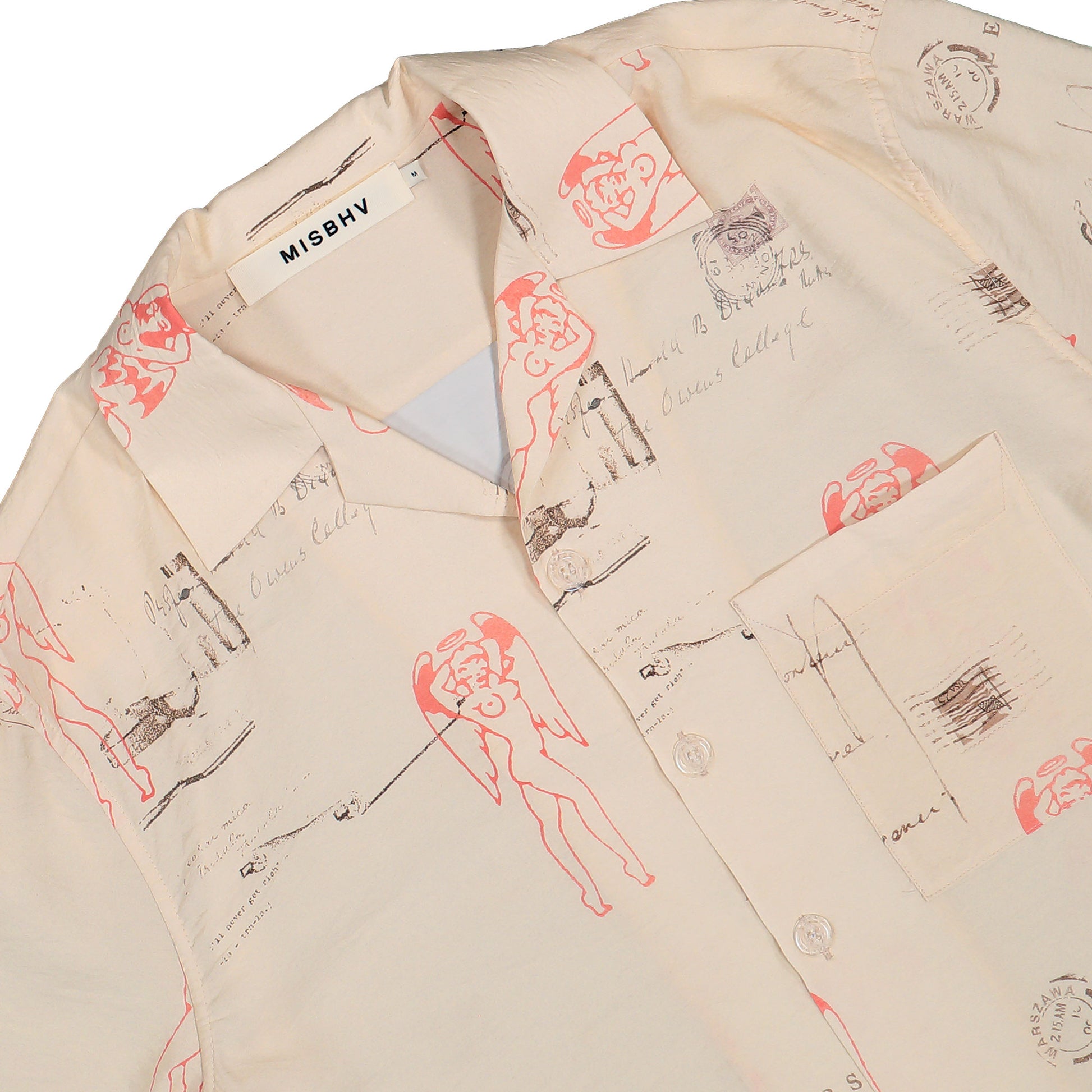 MISBHV Devil Postcard Shirt Multicolor Shirts 260M104 Detail View 3 | GATE