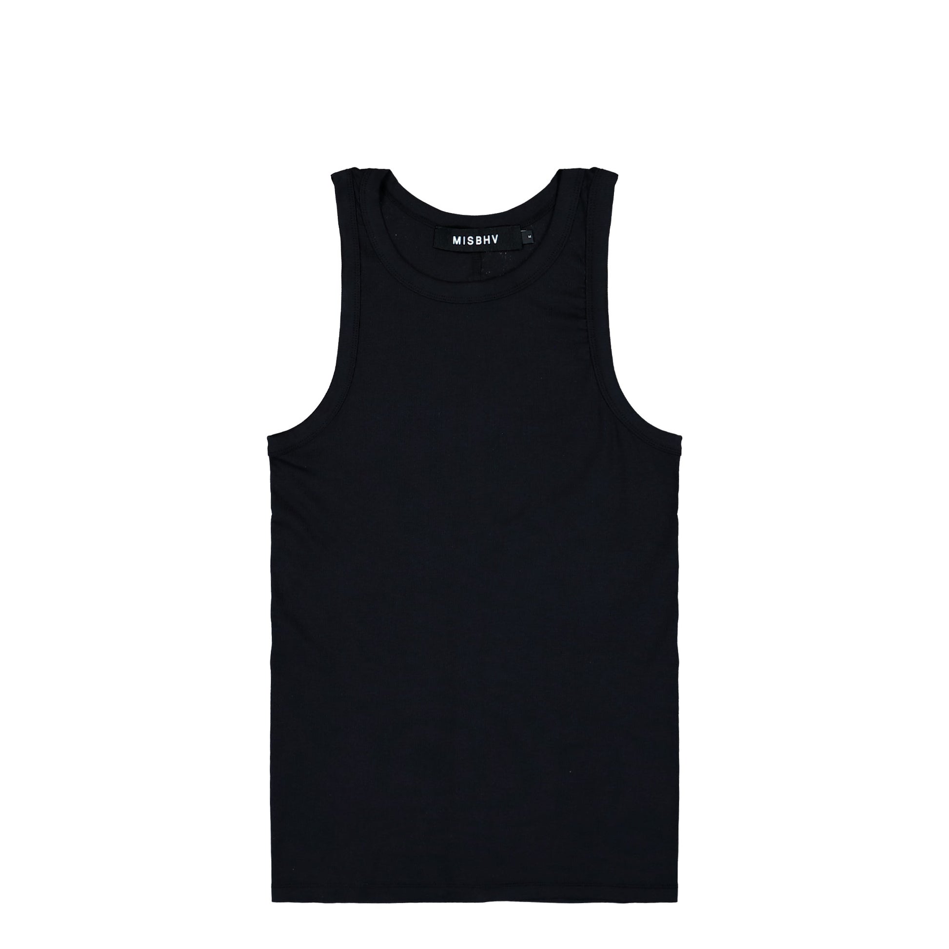 MISBHV M Tank Top Black Tops 260M108 Detail View 1 | GATE