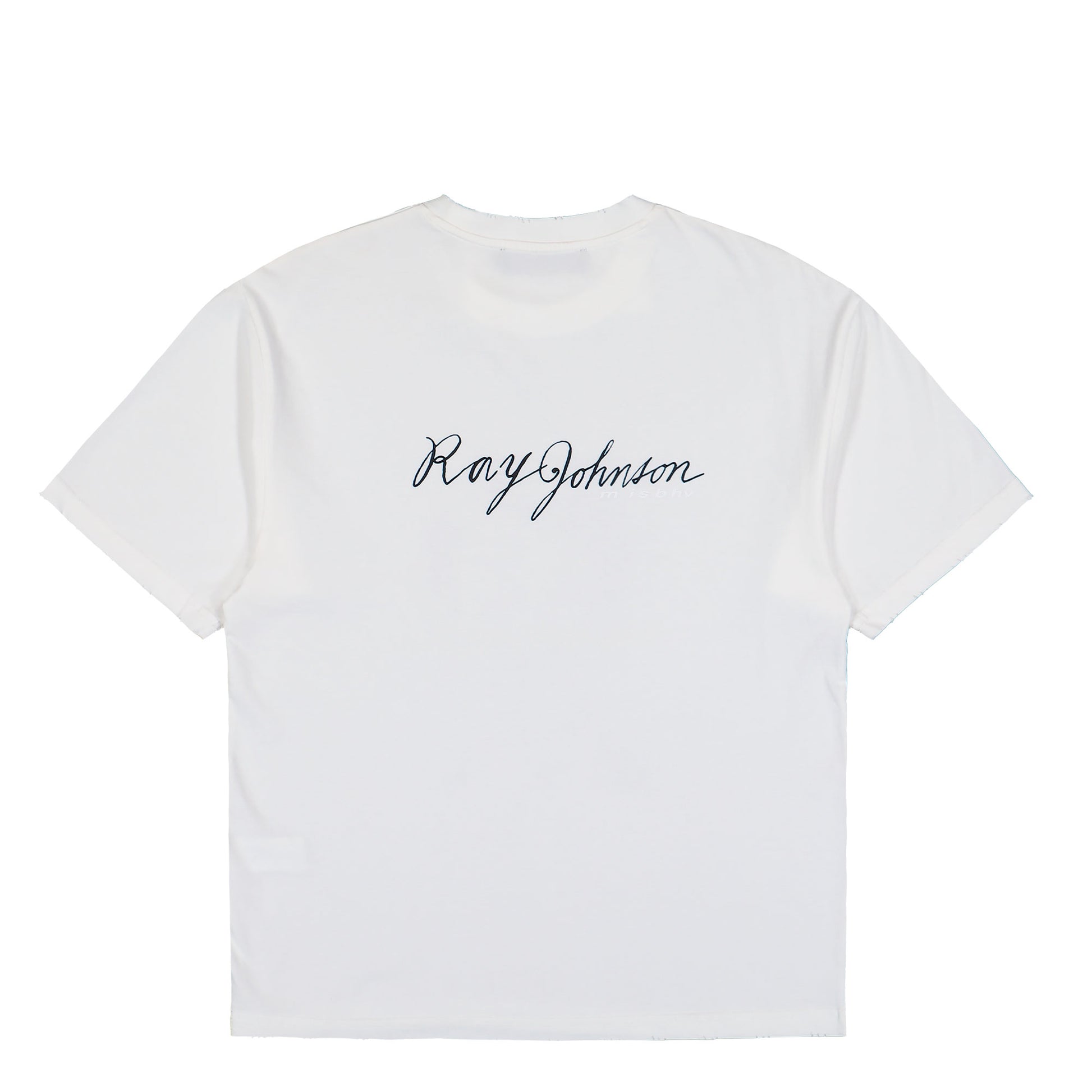 Ray Johnson x MISBHV Rimbaud Template T-Shirt Potted Off White T-Shirts 260U104 Detail View 2 | GATE