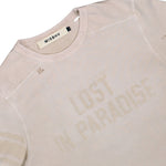 MISBHV Lost In Paradise T-Shirt Sand T-Shirts 260U114 Detail View 3 | GATE