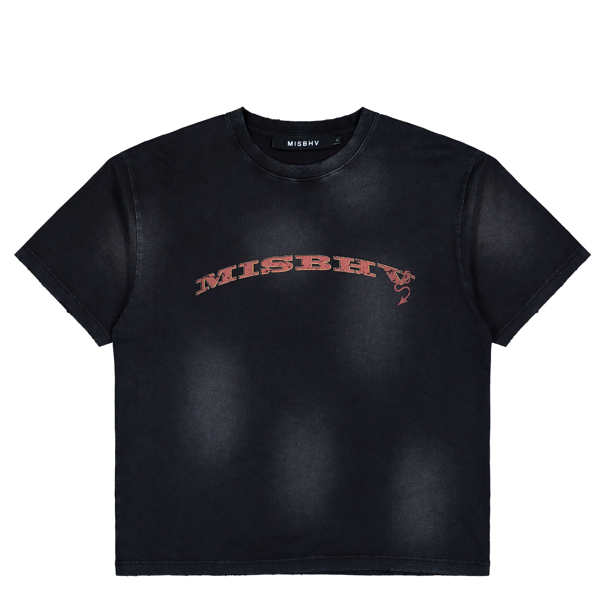 MISBHV Devil MISBHV Fadded T-Shirt Grey T-Shirts 260U122 Detail View 1 | GATE