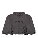 MISBHV Inflated MBH Devil Zipped Hoodie Washed Grey Hoodies 260U208 Detail View 1 | GATE