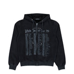 MISBHV Tour 99 Zipped Hoodie Black Hoodies 260U212 Detail View 1 | GATE
