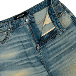 MISBHV Baggy Denim Trousers Dirt Denim Denim 260U307 Detail View 4 | GATE