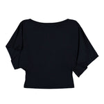 MISBHV Holywood Baby Top Black Tops 260W110 Detail View 2 | GATE