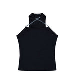 MISBHV Chain Tank Top Black Tops 260W114 Detail View 1 | GATE
