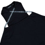 MISBHV Chain Tank Top Black Tops 260W114 Detail View 3 | GATE