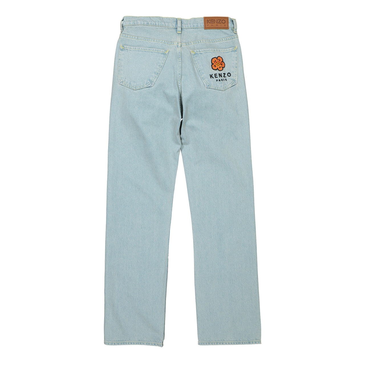 Nigo x Kenzo Regular Fit Jean Sky Blue Denim FC52DP201CEB Detail View 1 | GATE
