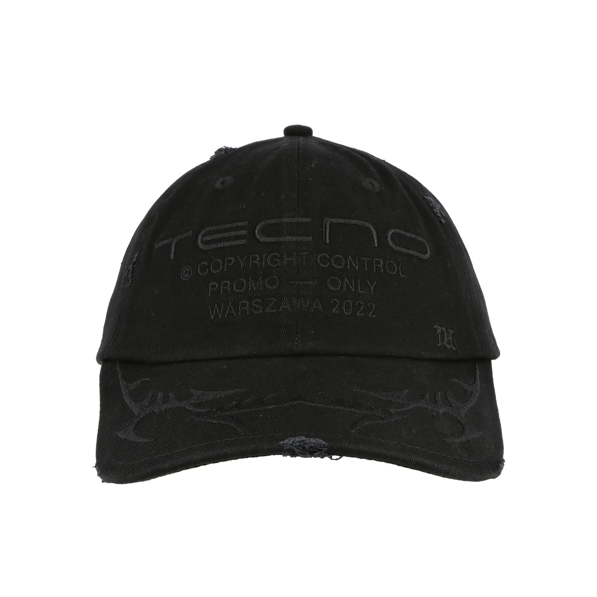 MISBHV Tecno 2022 Cap Black Detail view 4 | Gate