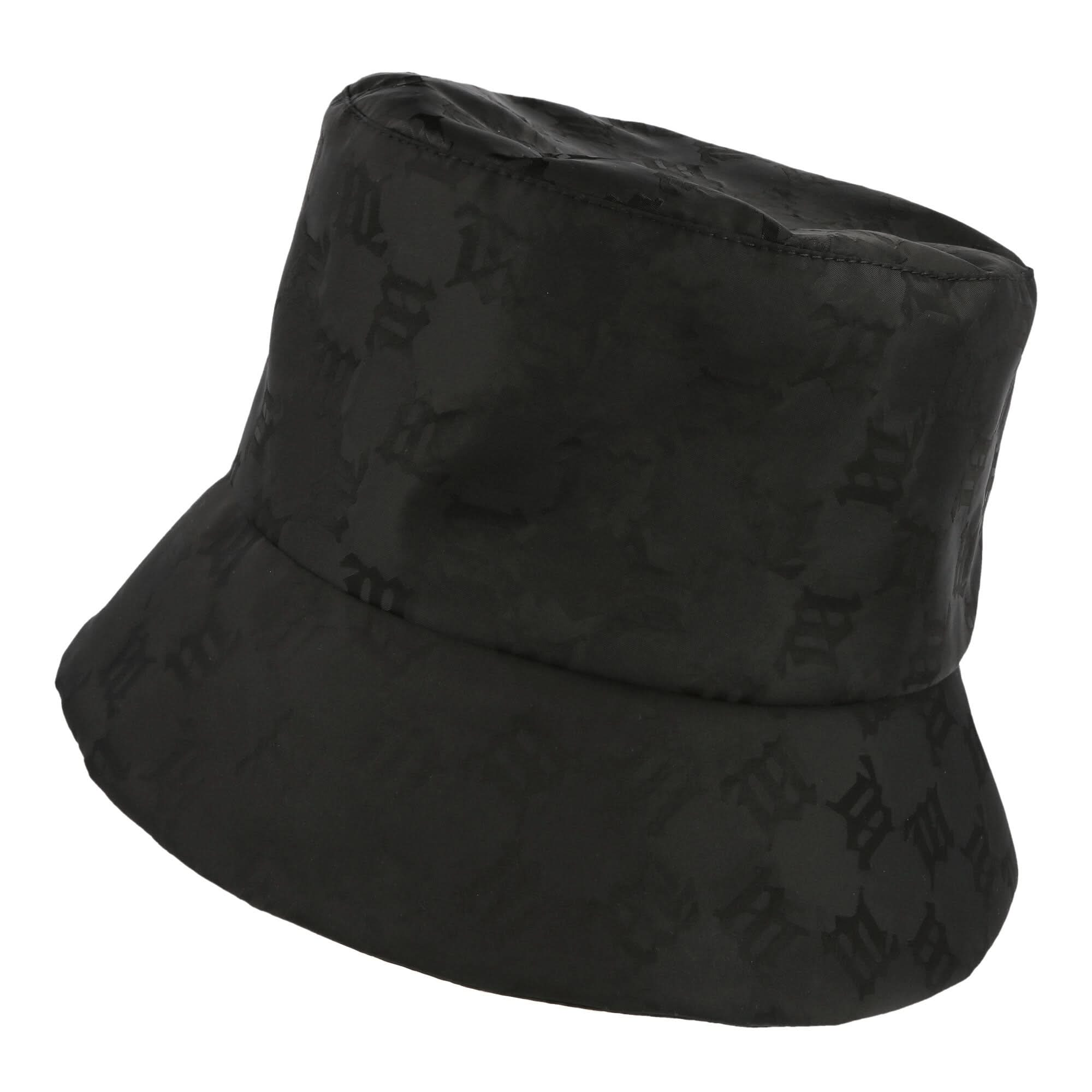 Nylon Monogram Bucket Hat Black GATE