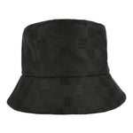 Nylon Monogram Bucket Hat Black