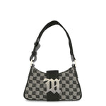 Jacquard Monogram Shoulder Bag Small