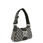 Jacquard Monogram Shoulder Bag Small