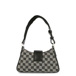 Jacquard Monogram Shoulder Bag Small