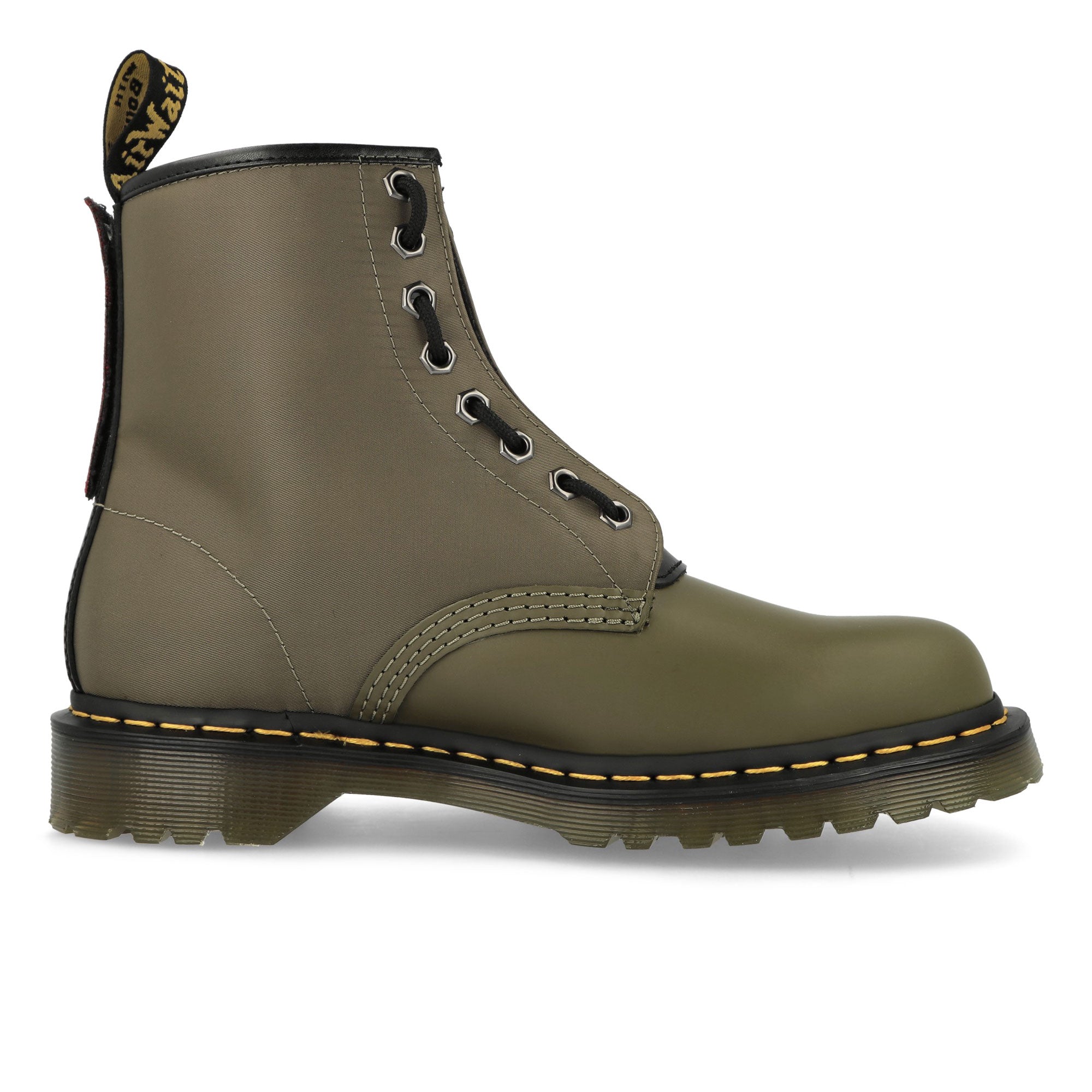 Dr martens 101 smooth hot sale olive