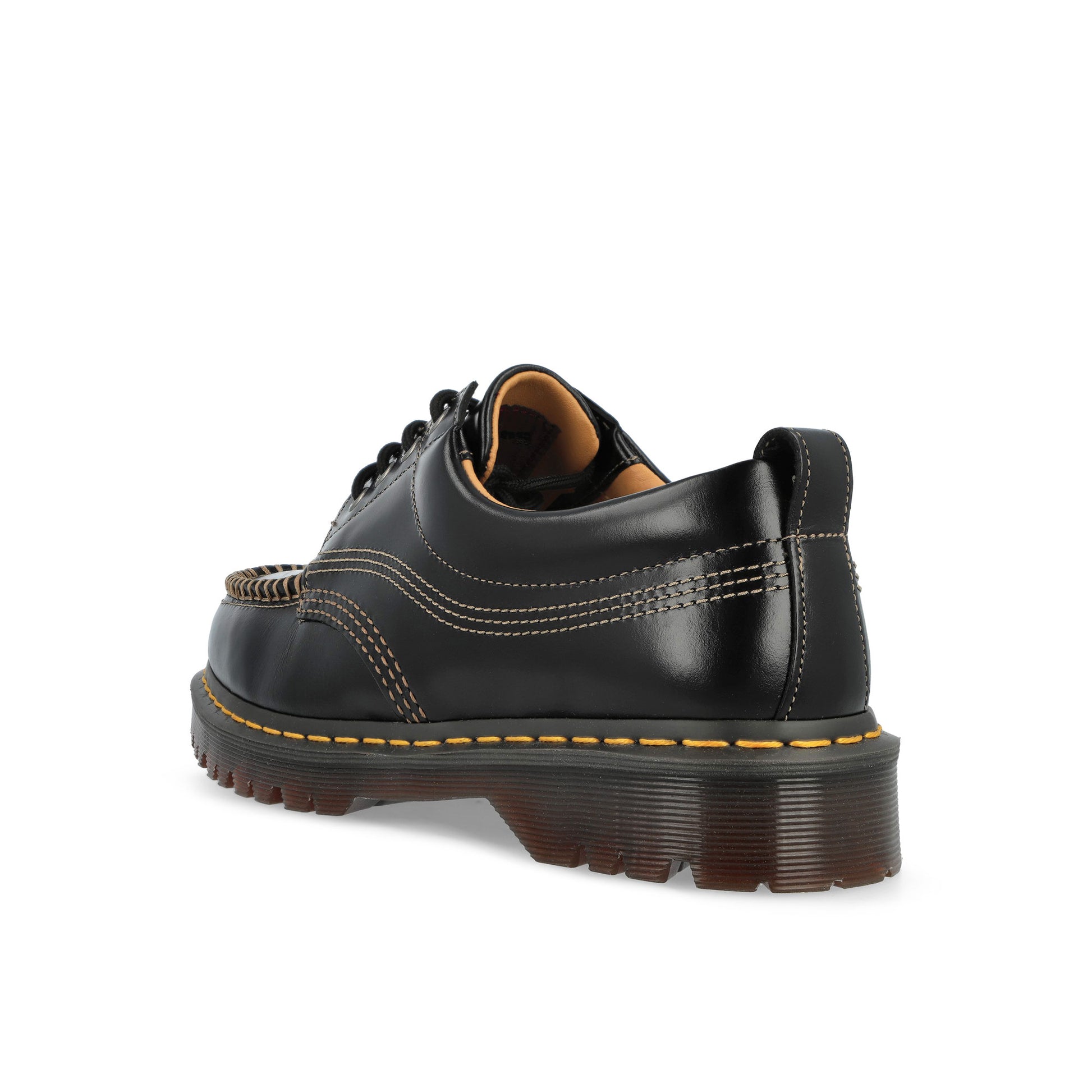 Dr. Martens Lowell Black Lace Ups 31816001 Detail View 3 | GATE