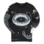 MSFTSrep Longsleeve Shirt Black Longsleeves 31MSFM24 Detail View 1 | GATE
