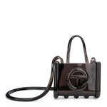Telfar Small Jelly Shopper Black Detail view 1 | Gate