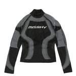 MISBHV Sport Active Classic Longsleeve Black/White Longsleeves 4120W550 Detail View 1 | GATE
