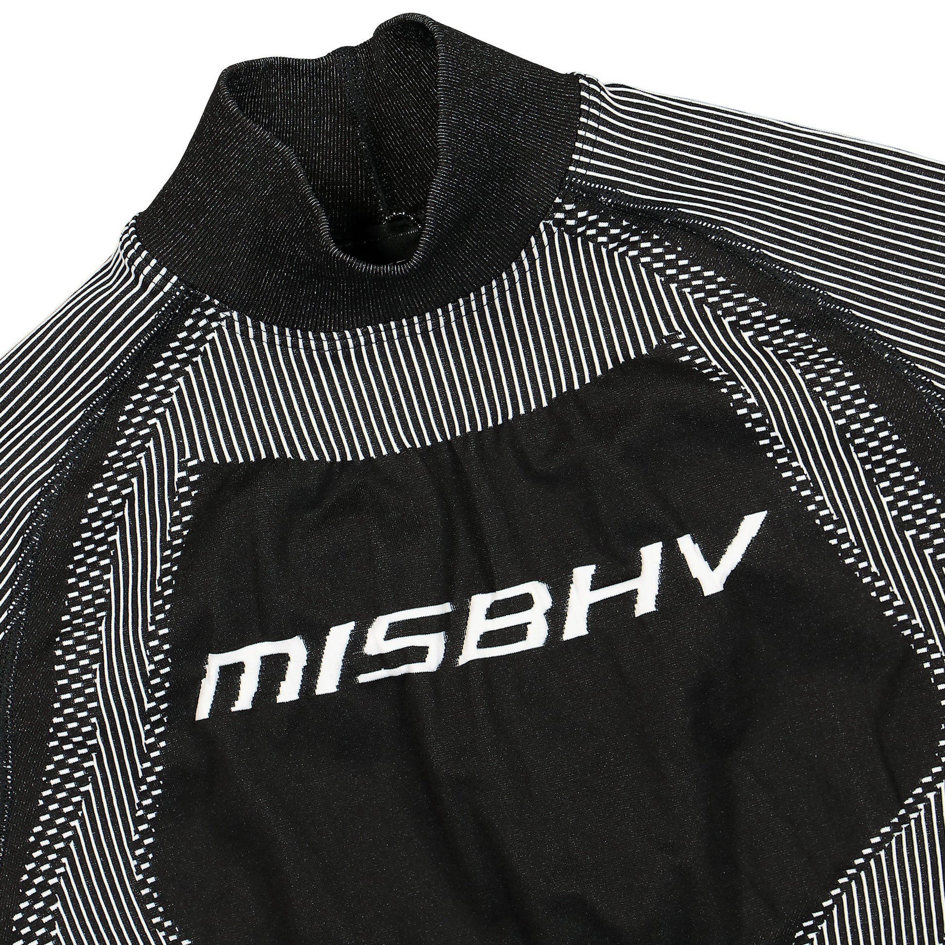 MISBHV Sport Active Classic Longsleeve Black/White Longsleeves 4120W550 Detail View 3 | GATE

