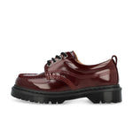 Dr. Martens Lowell Cherry Red Lace Ups 42436600 Detail View 1 | GATE
