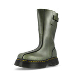 Dr. Martens Buzz Hi Olive Green Boots 42577300 Detail View 4 | GATE
