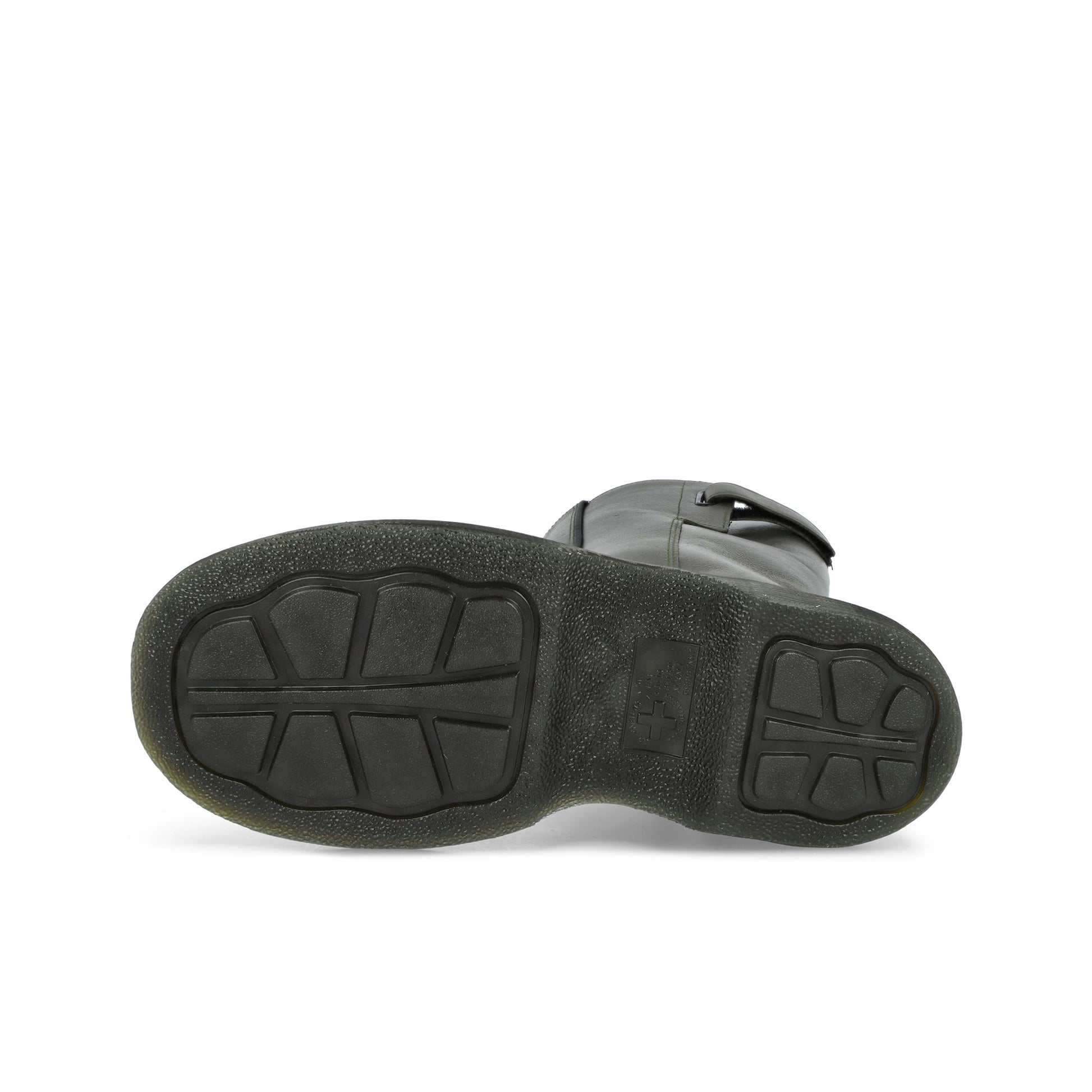 Dr. Martens Buzz Hi Olive Green Boots 42577300 Detail View 6 | GATE
