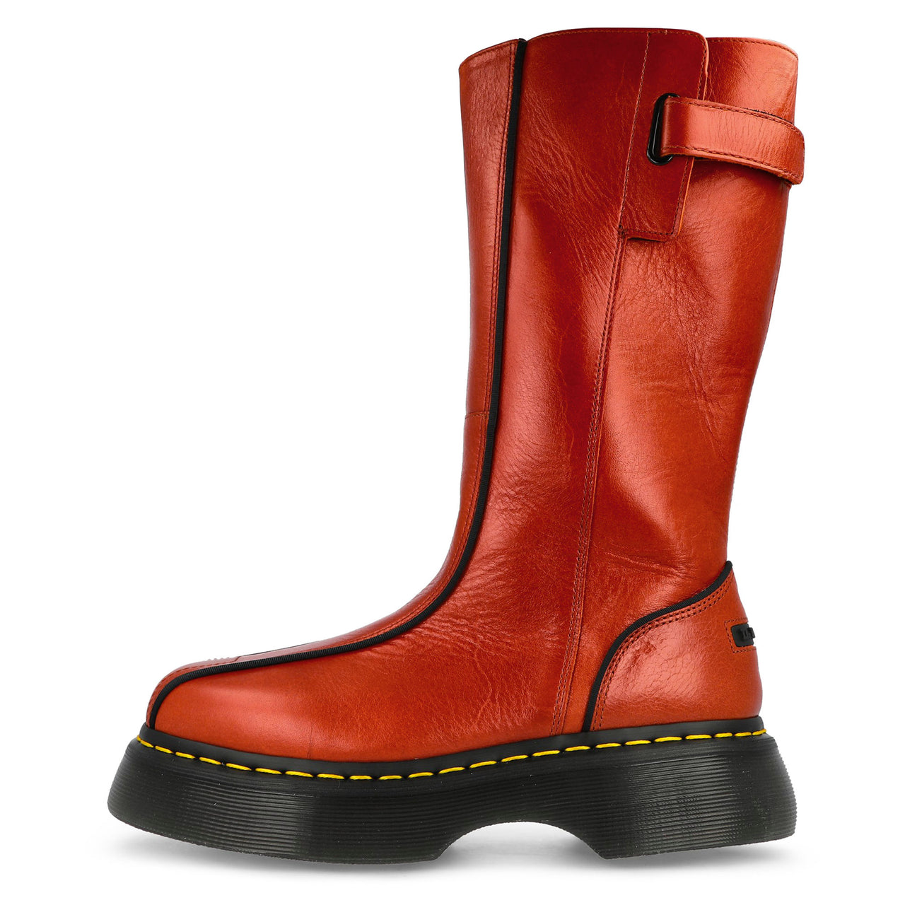 Dr. Martens Buzz Hi  Flame Red Boots 42577800 Detail View 1 | GATE
