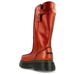 Dr. Martens Buzz Hi  Flame Red Boots 42577800 Detail View 3 | GATE
