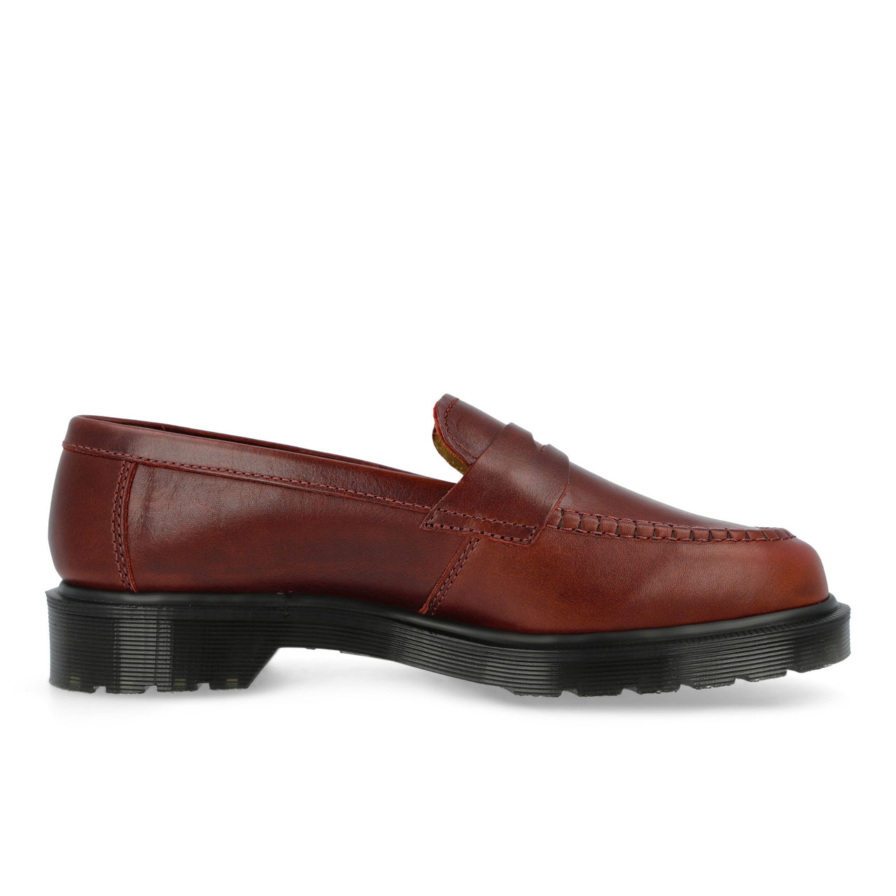 Dr. Martens Delapre Penny Loafer Burgundy Loafers 42692600 Detail View 1 | GATE
