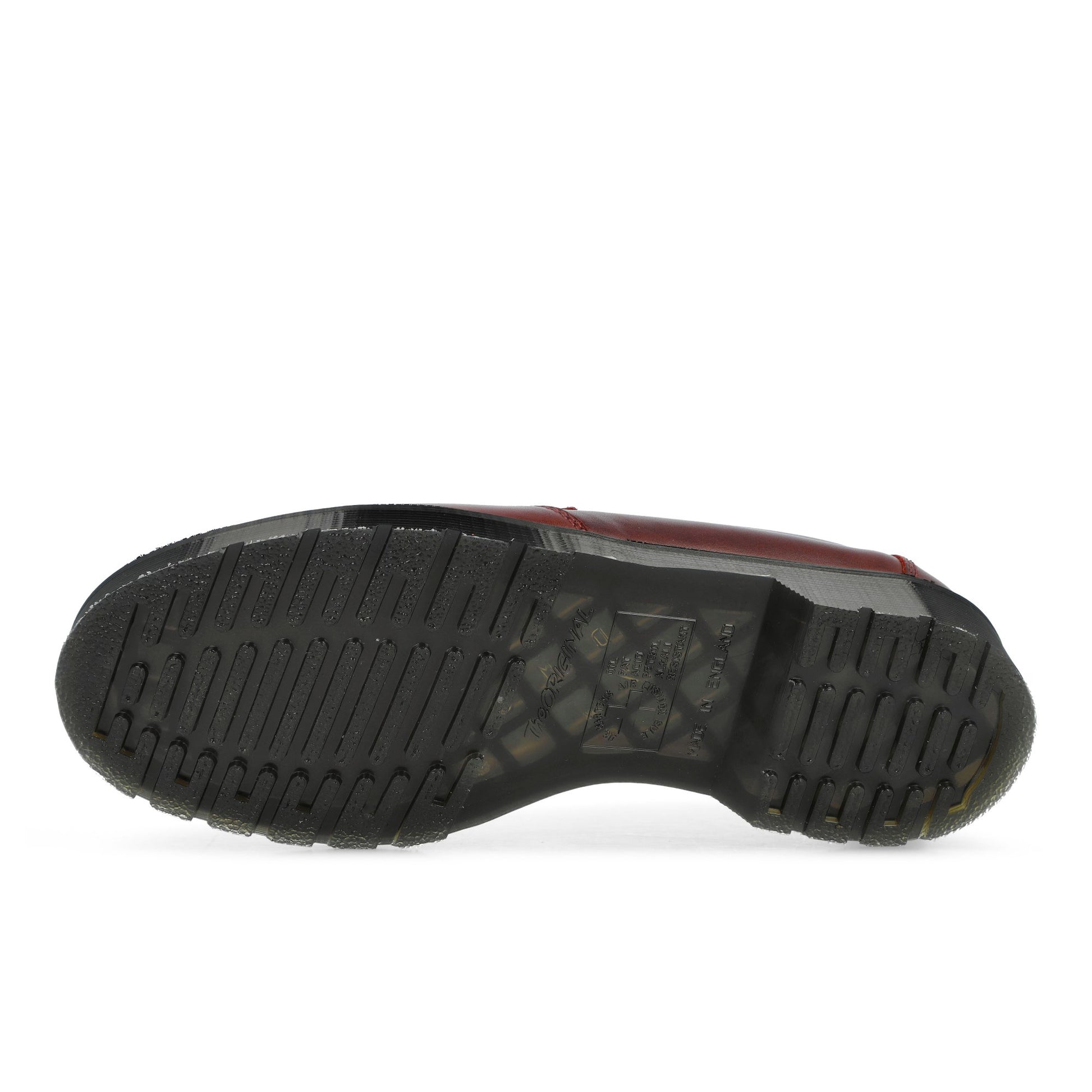 Dr. Martens Delapre Penny Loafer Burgundy Loafers 42692600 Detail View 6 | GATE
