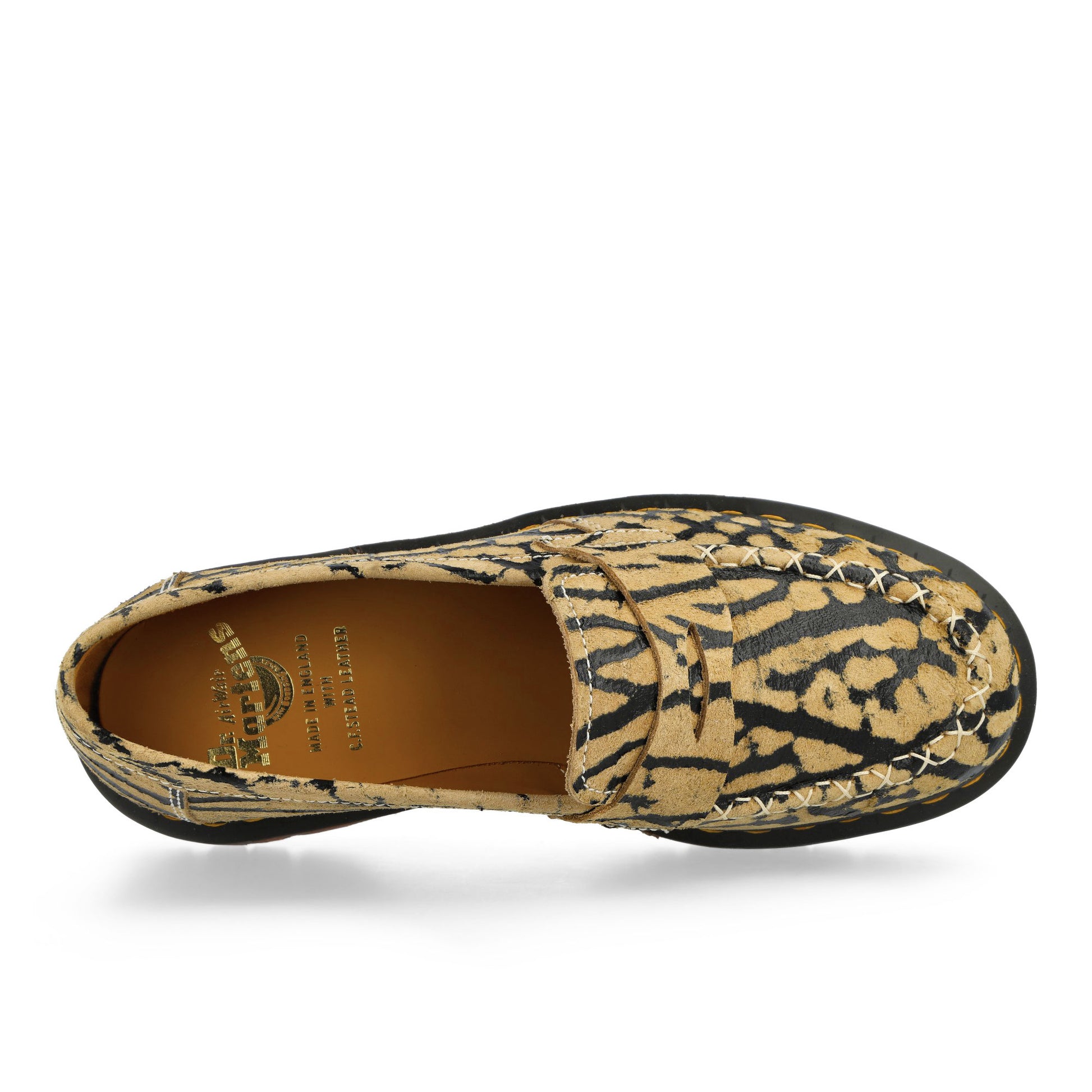Dr. Martens Delapre Penny Loafer Teak / Black Loafers 42707200 Detail View 5 | GATE
