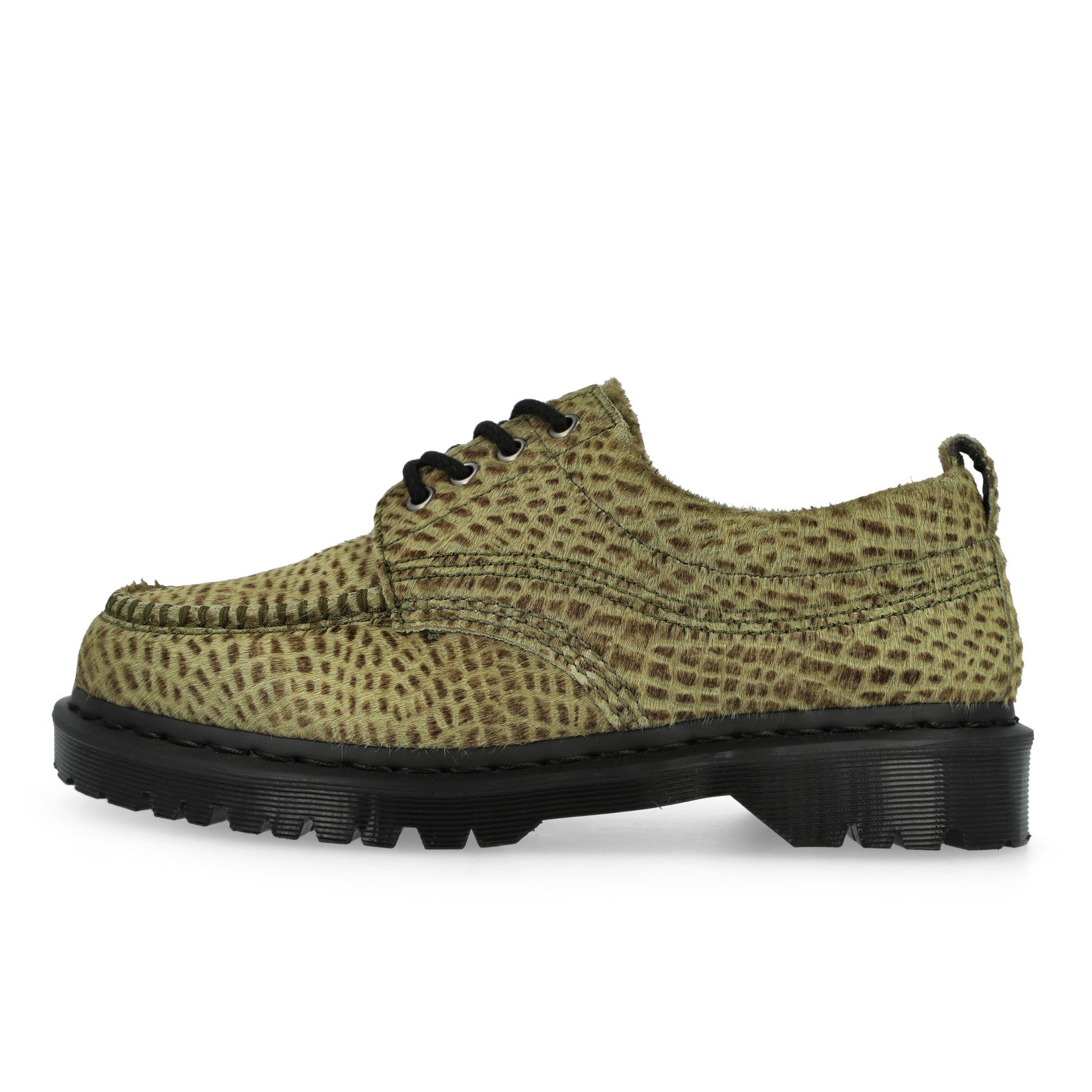 Dr. Martens Lowell Olive Green Lace Ups 42836300 Detail View 1 | GATE
