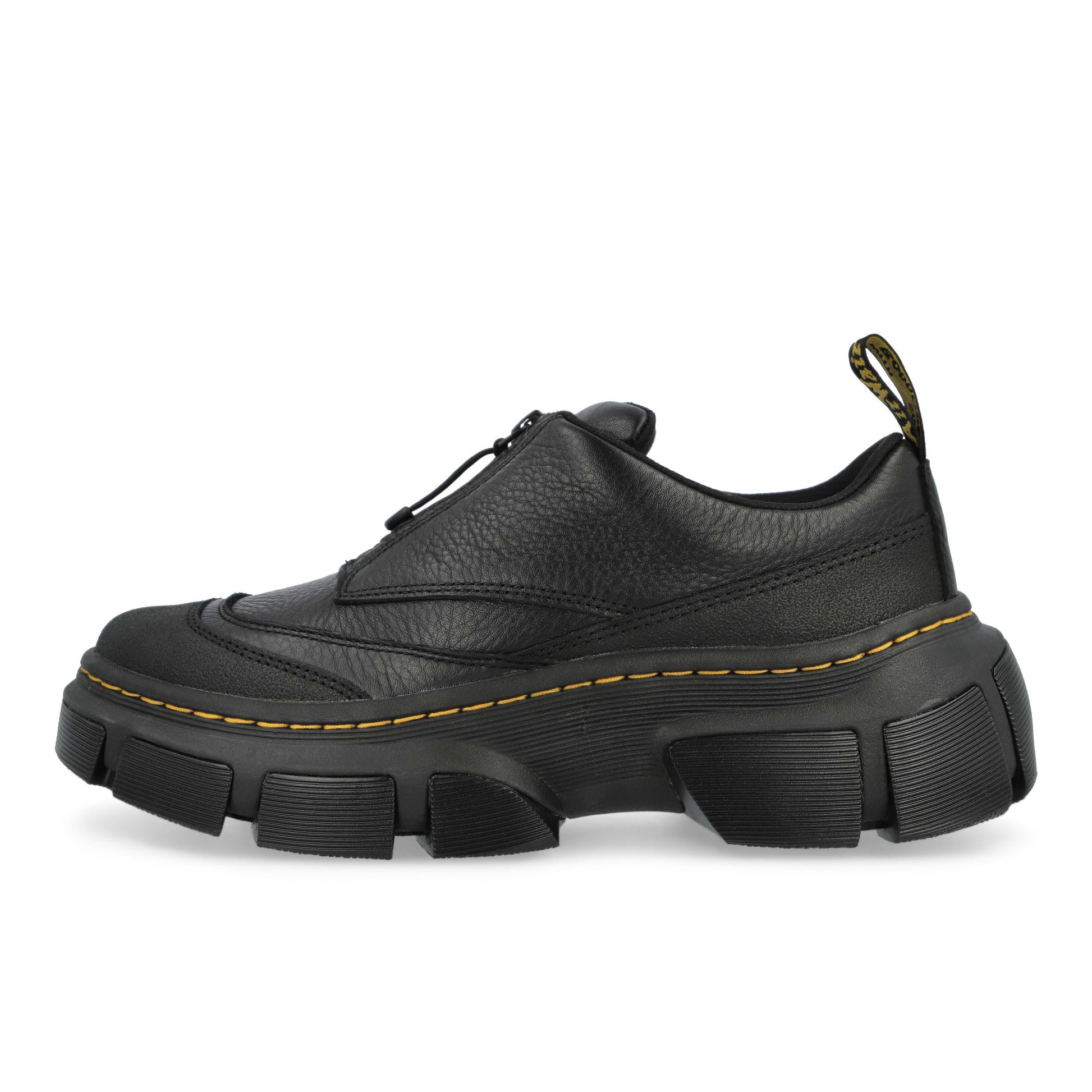Dr. Martens DMXL Zip Shoe Black Lace Ups 42877001 | Overkill
