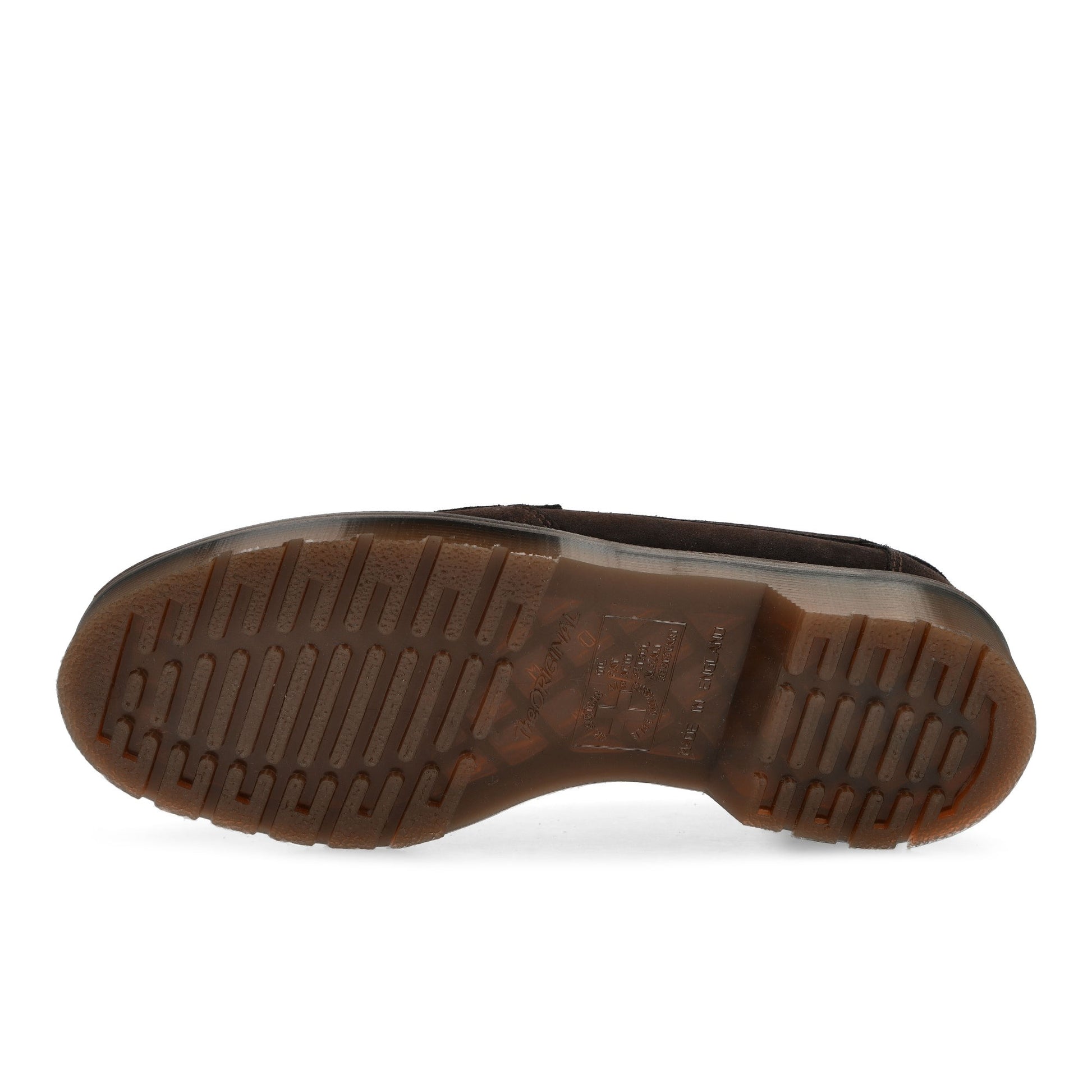 Dr. Martens Delapre Penny Loafer Brindle Brown Loafer 43301201 Detail View 6 | GATE