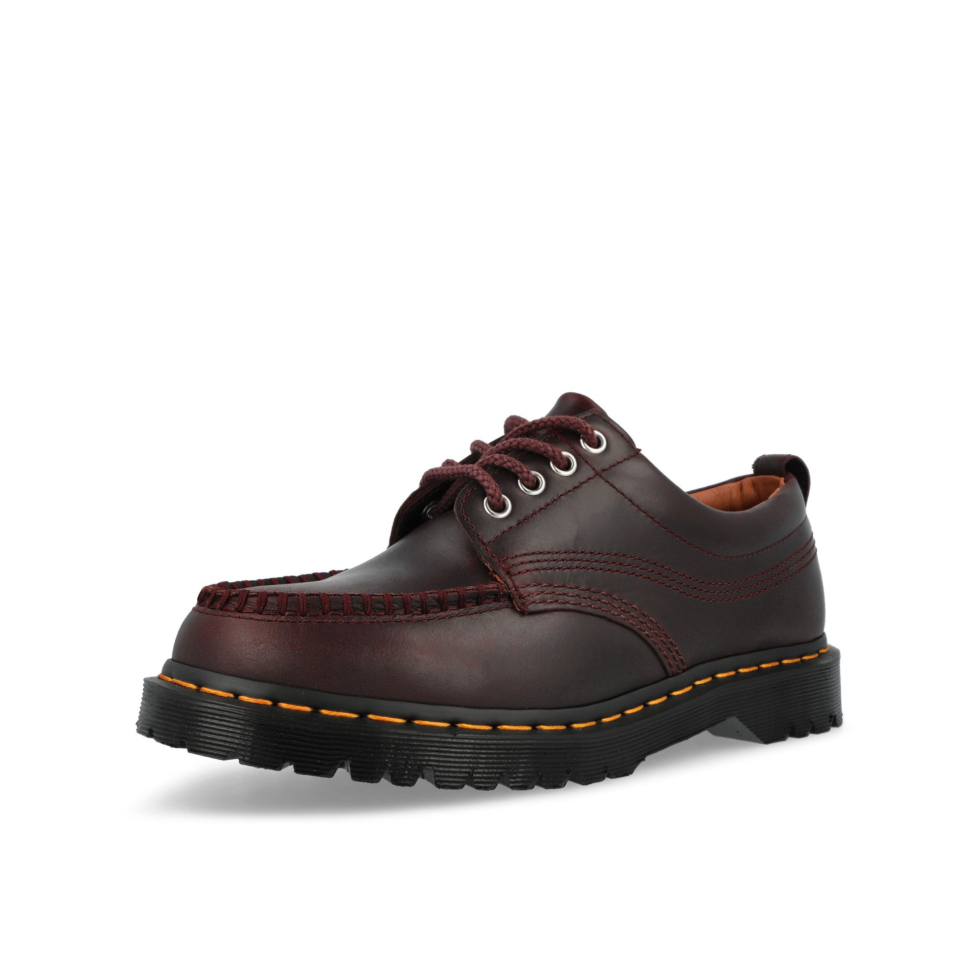 Dr. Martens Lowell Spiced Brown Lace Up 43321200 Detail View 4 | GATE