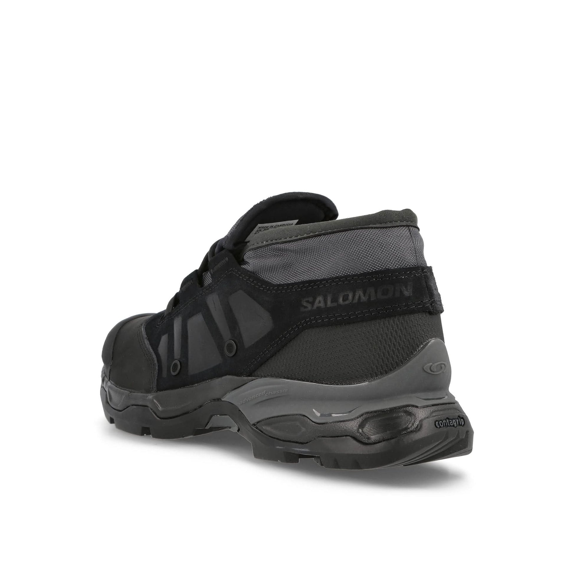 Salomon Jungle Ultra Low Advanced Black Sneaker Detail view 3 | Gate