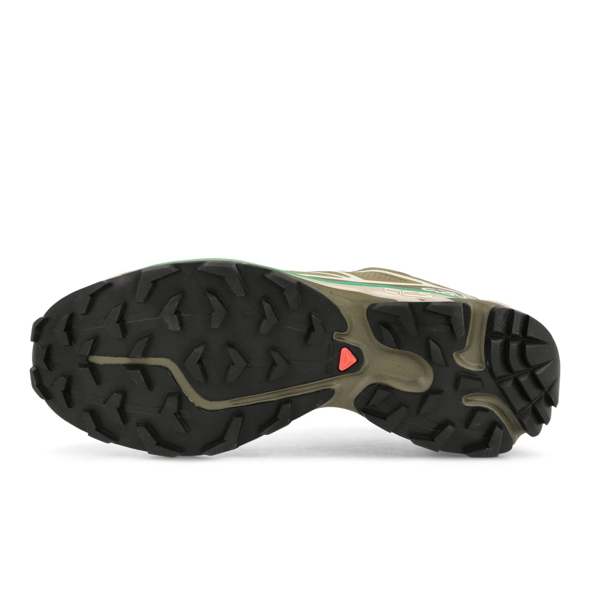 Salomon XT-6 Brown,Green Sneaker Detail view 6 | Gate