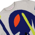 Walter Van Beirendonck Why Be Blue Knit Comb. II Milk Knits 5001 Detail View 3 | GATE
