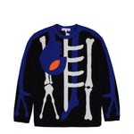 Walter Van Beirendonck Skeleton Knit Comb. I Black Knits 5002 Detail View 1 | GATE