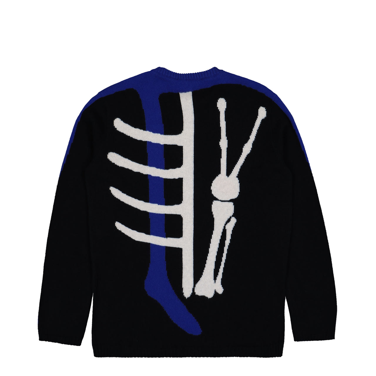 Walter Van Beirendonck Skeleton Knit Comb. I Black Knits 5002 Detail View 1 | GATE