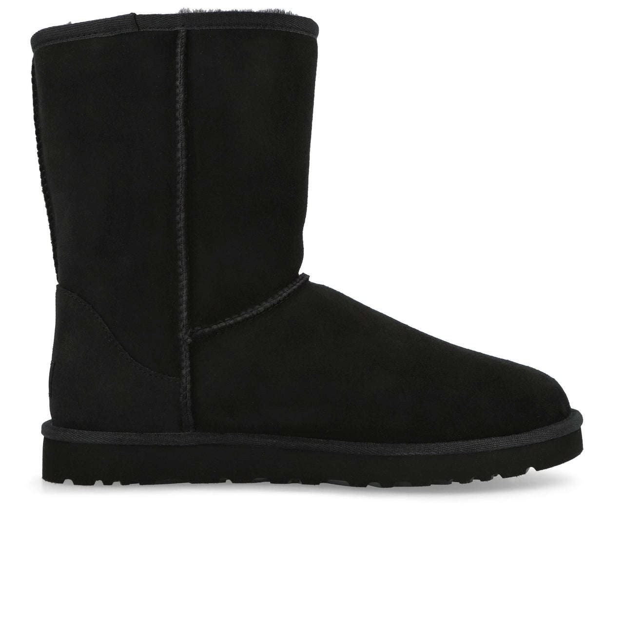 UGG M Classic Short Black Boots 5800-BLK Detail View 1 | GATE