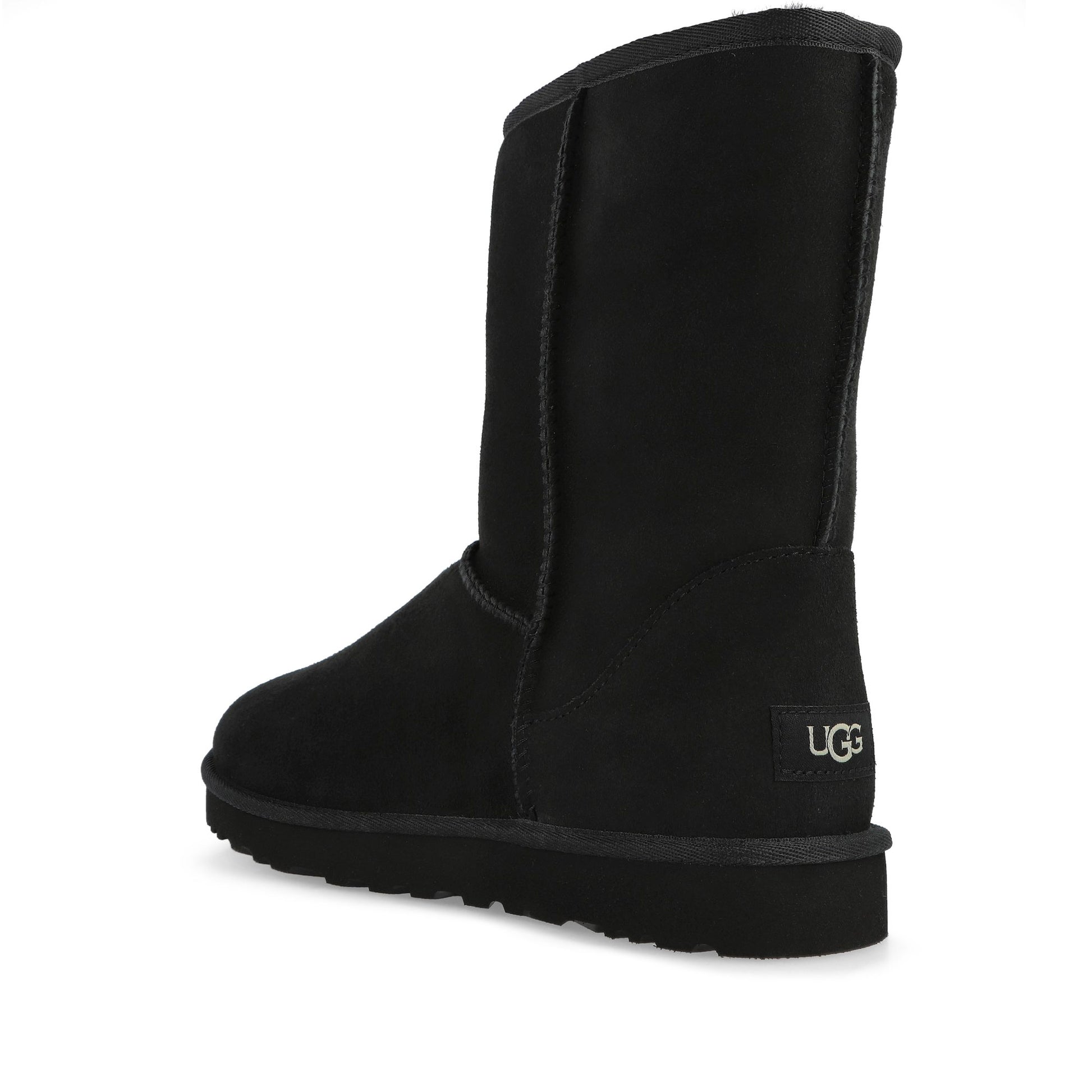 UGG M Classic Short Black Boots 5800-BLK Detail View 3 | GATE